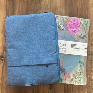 MacBook Pro 13” 2016-2020 blue soft case with hardshell